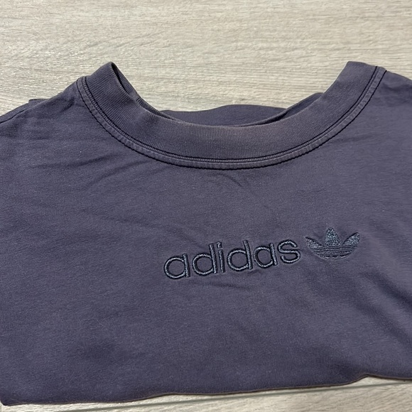 Adidas Crop Top Blue / Periwinkle - Picture 4 of 4
